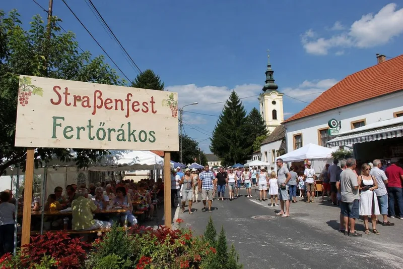 Straßenfest Fertőrákos am Neusiedler See